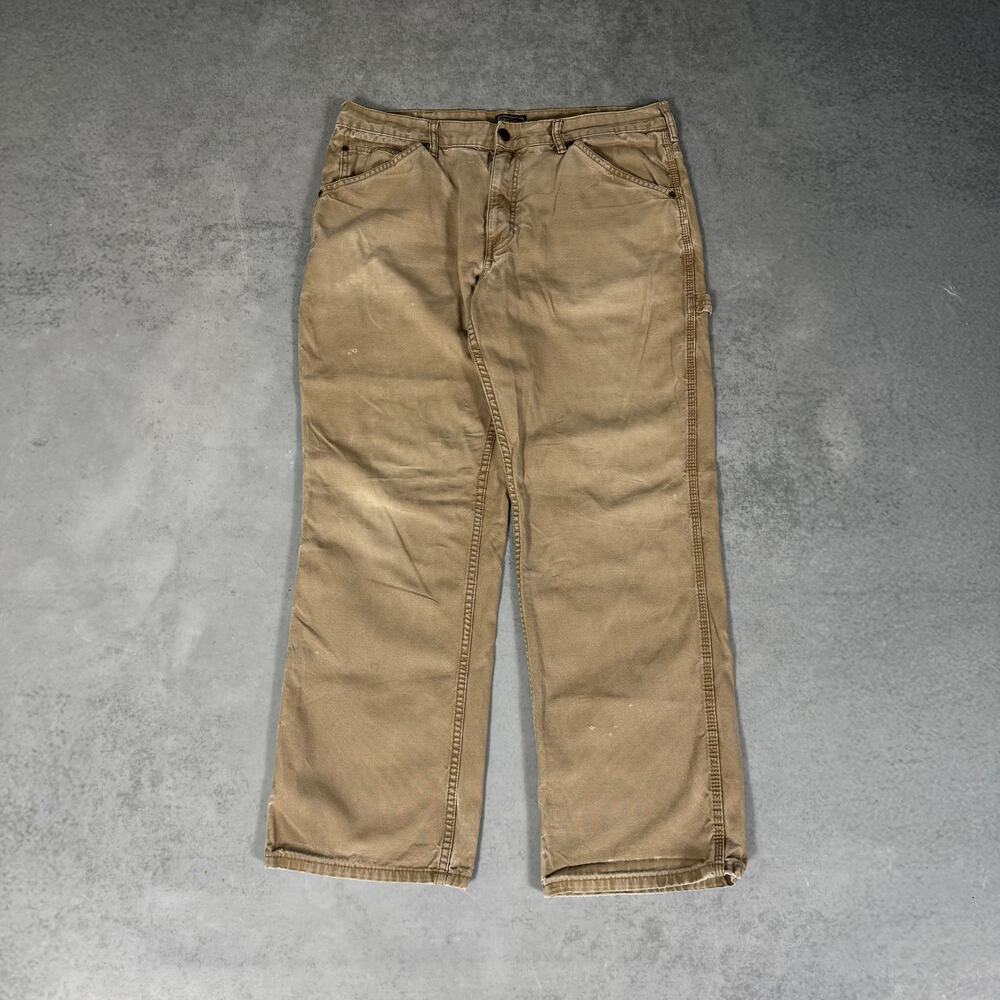 Schmidt Workwear Carpenter Pants Tan - Size: 36x32